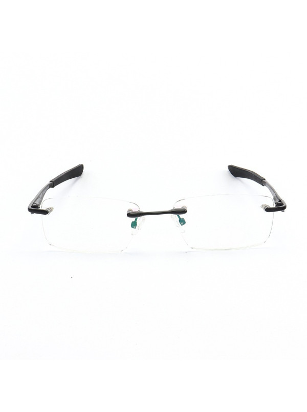 Armação de Óculos Flutuante Sem Aro Wingfold Preto